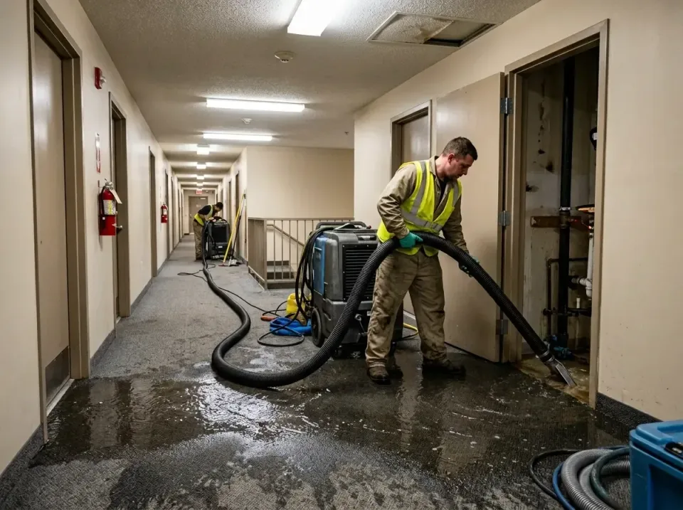 multi-unit-apartment-hallway-f-005 — frequently asked questions, Emergency Burst Pipe Water Extraction & Removal in Mount Zi…